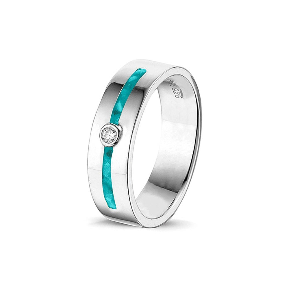 See You Ring met steen en twee ascompartimenten in goud – RG-028 – afbeelding 65