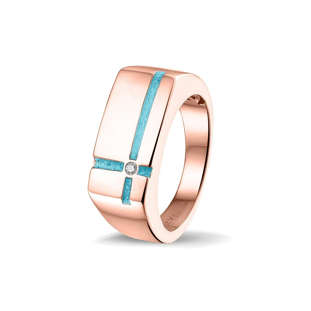 See You Gouden herenring met kruis en zirkonia – RG-039 – afbeelding 38