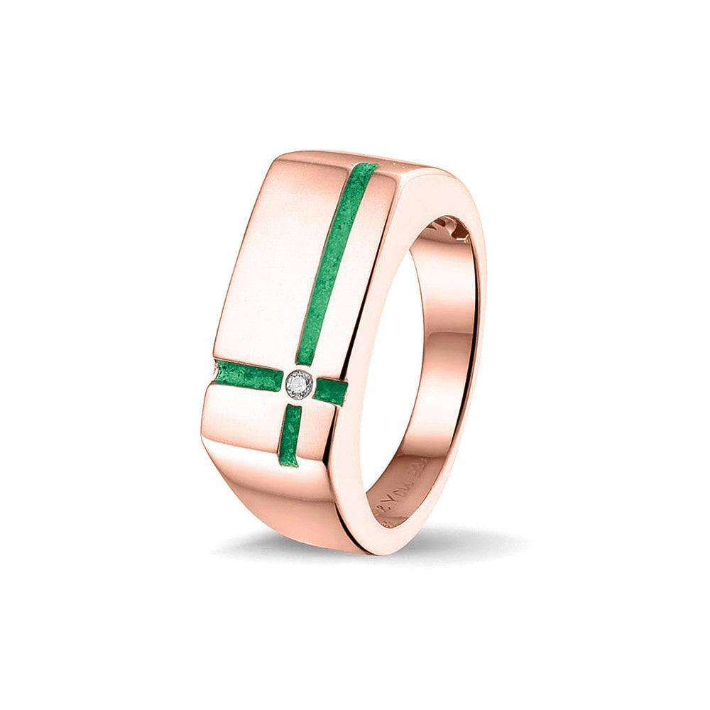 See You Gouden herenring met kruis en zirkonia – RG-039 – afbeelding 43