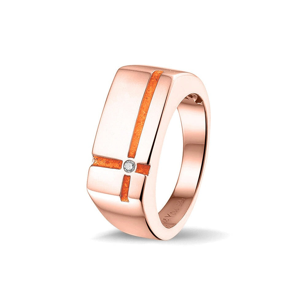 See You Gouden herenring met kruis en zirkonia – RG-039 – afbeelding 31