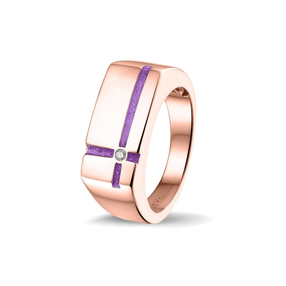 See You Gouden herenring met kruis en zirkonia – RG-039 – afbeelding 37