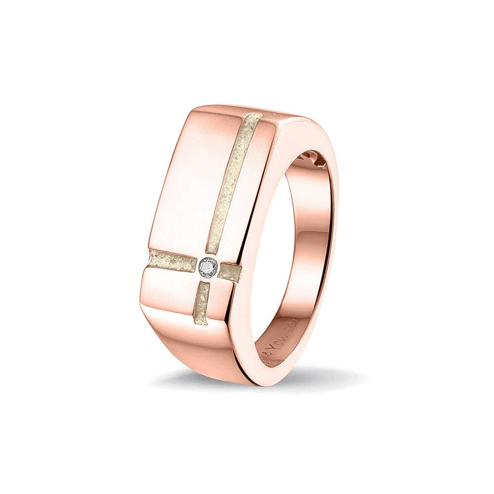 See You Gouden herenring met kruis en zirkonia – RG-039 – afbeelding 24