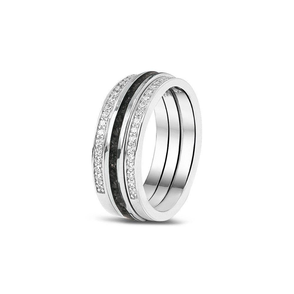 See You Gouden infinity asring met stenen aanschuifringen – RG-046 SS – afbeelding 52