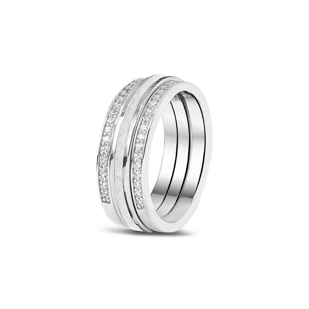 See You Gouden infinity asring met stenen aanschuifringen – RG-046 SS – afbeelding 53