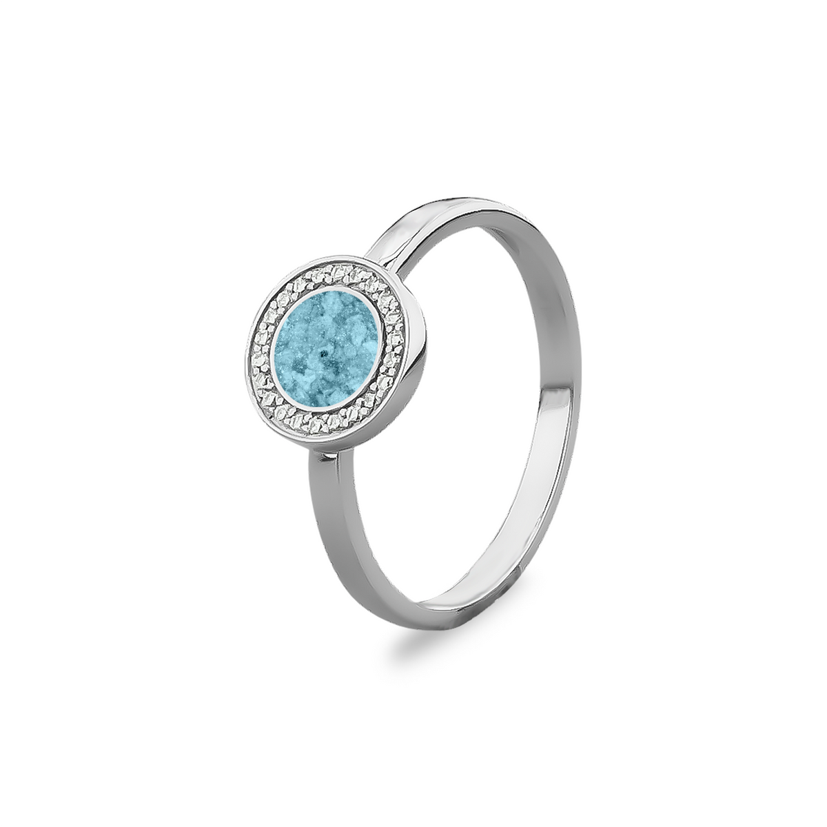 See You Diskring voor as met steentjes in goud – RG-056 – afbeelding 47