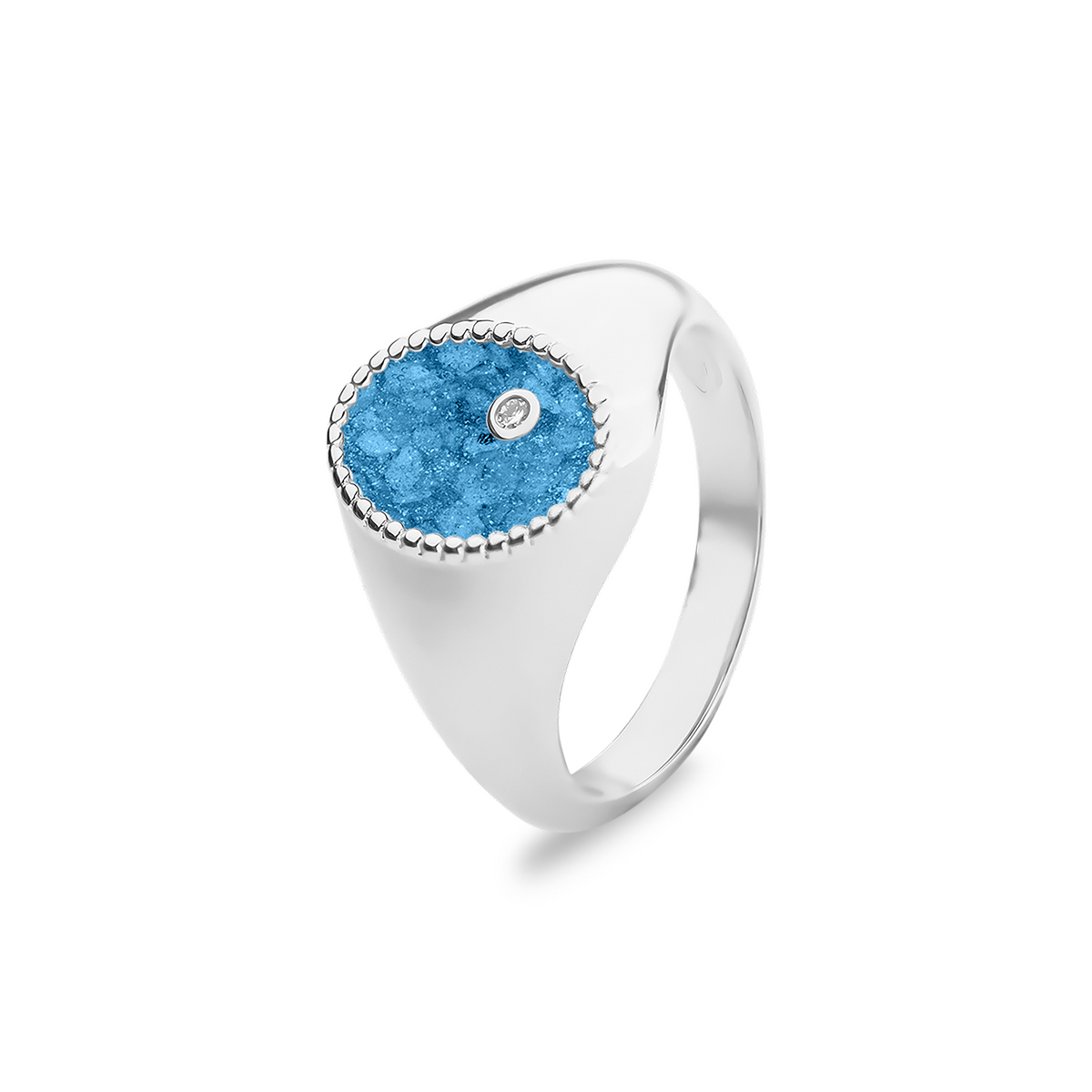 See You Ovale gouden asring met diamant – RG072 – afbeelding 47