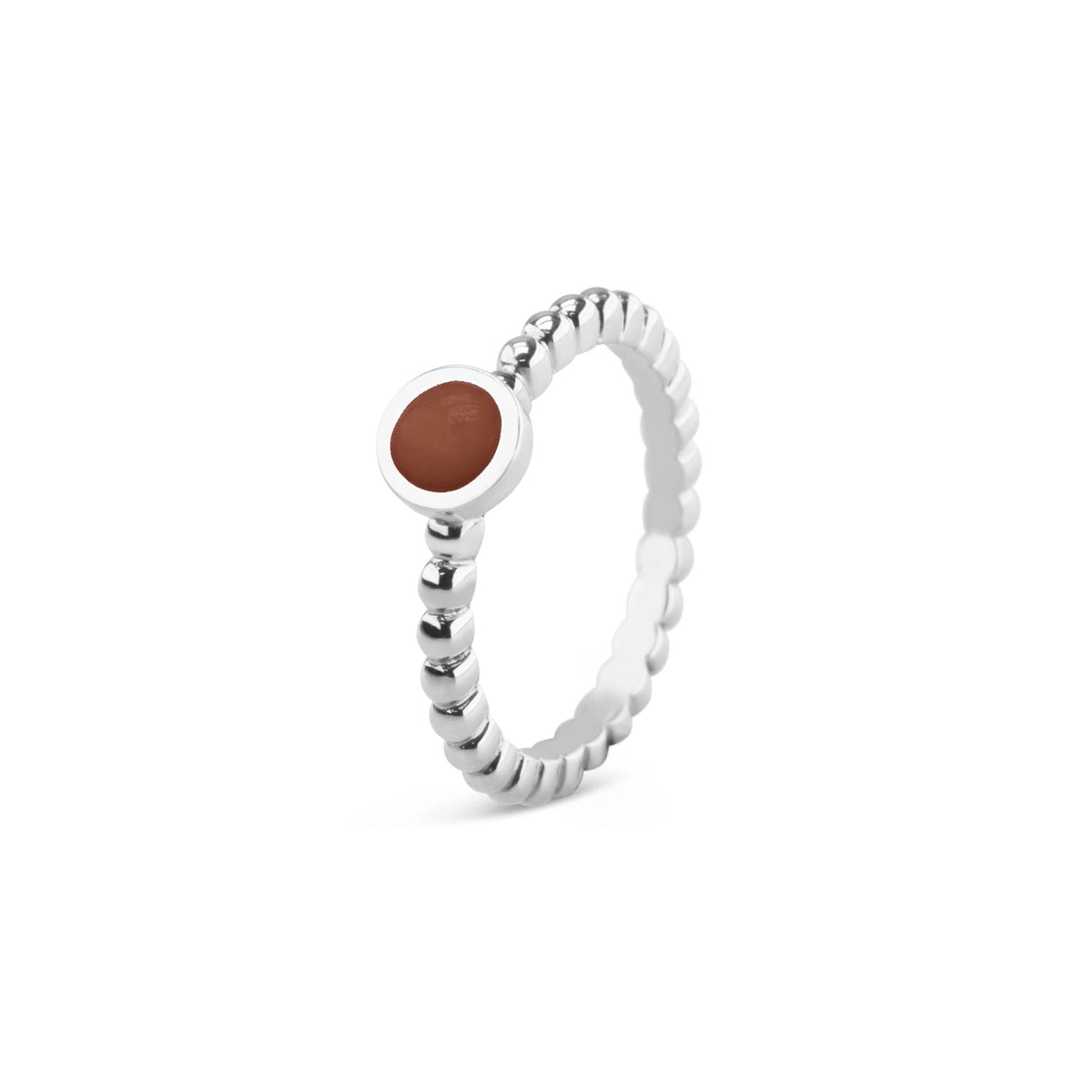 See You Bolletjesring met rondje voor as in goud – RG-002 – afbeelding 60