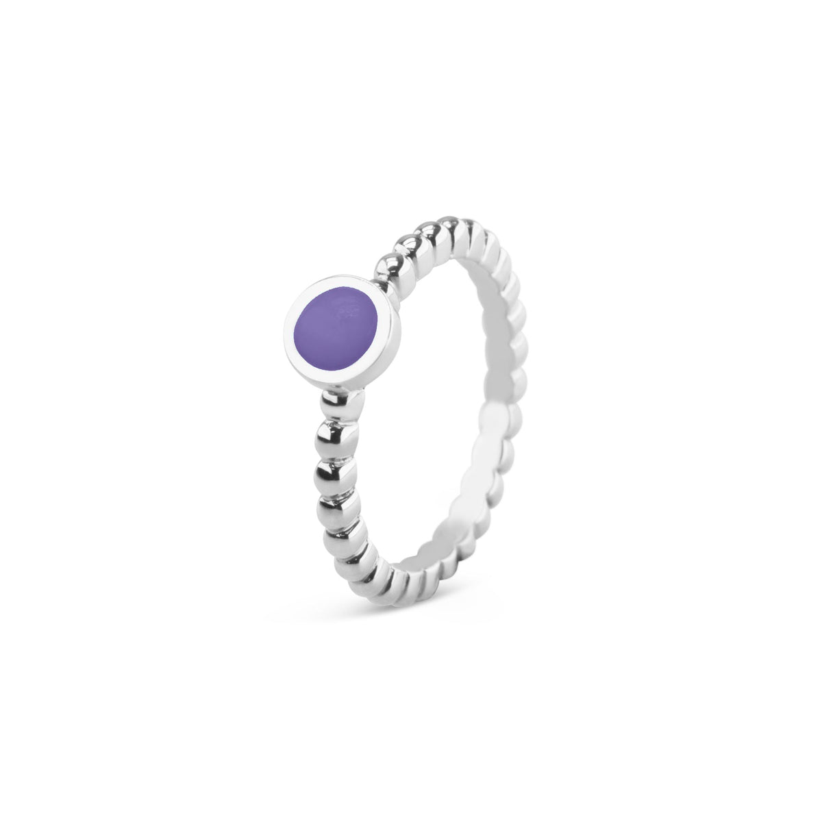 See You Ronde bolletjesring voor as in zilver – RG-002 – afbeelding 24
