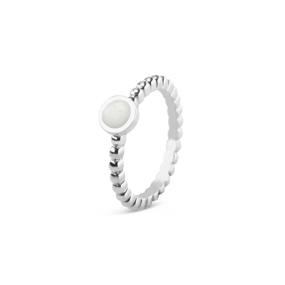See You Bolletjesring met rondje voor as in goud – RG-002 – afbeelding 65
