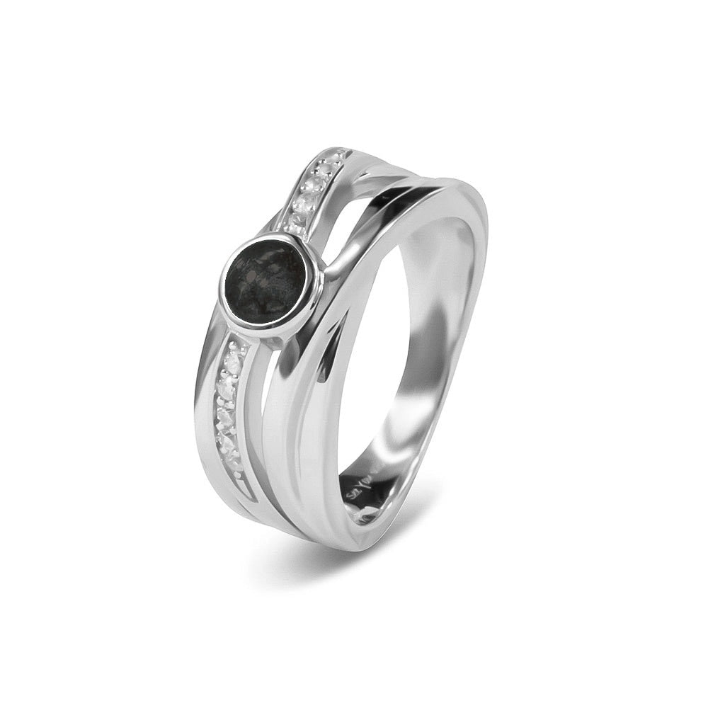 See You Cross-over ring voor as met steen in goud – RG-007 – afbeelding 70