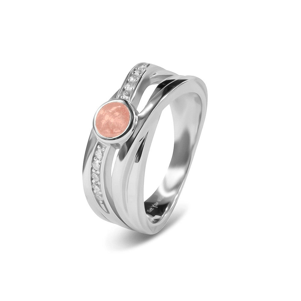 See You Cross-over ring voor as met steen in goud – RG-007 – afbeelding 51