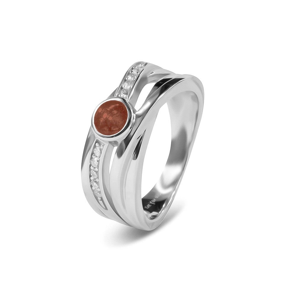 See You Cross-over ring voor as met steen in goud – RG-007 – afbeelding 67