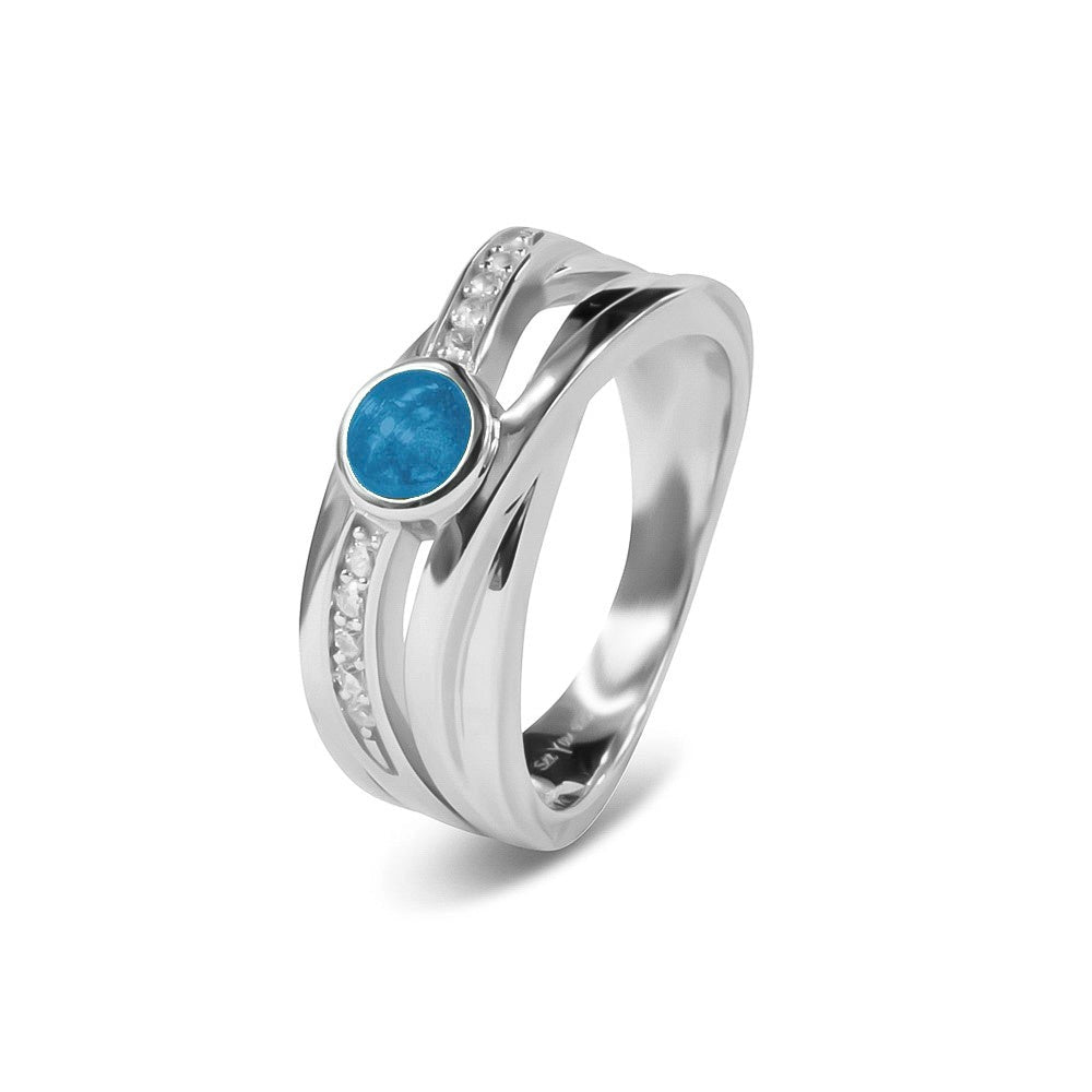 See You Cross-over ring voor as met steen in goud – RG-007 – afbeelding 63
