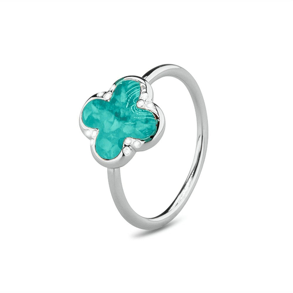 See You Klaverring met as in goud – RG-009 – afbeelding 50