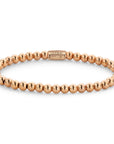 Rebel & Rose Armband Rose Gold Only 4mm 18K Roségoud Ionplated Unisex RR-40039-R - PansiteNederland.nl