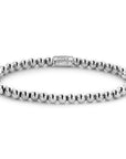 Rebel & Rose Armband Silverhine 4mm kralen Unisex RR-40040-S - PansiteNederland.nl