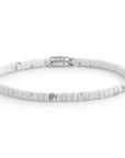 Rebel & Rose Armband Slices Virgin White 4mm Natuursteen Unisex RR-40081-S - PansiteNederland.nl
