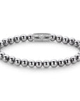 Rebel & Rose Armband Silverhine DV 6mm Natuursteen Unisex RR-6DV01-S - PansiteNederland.nl