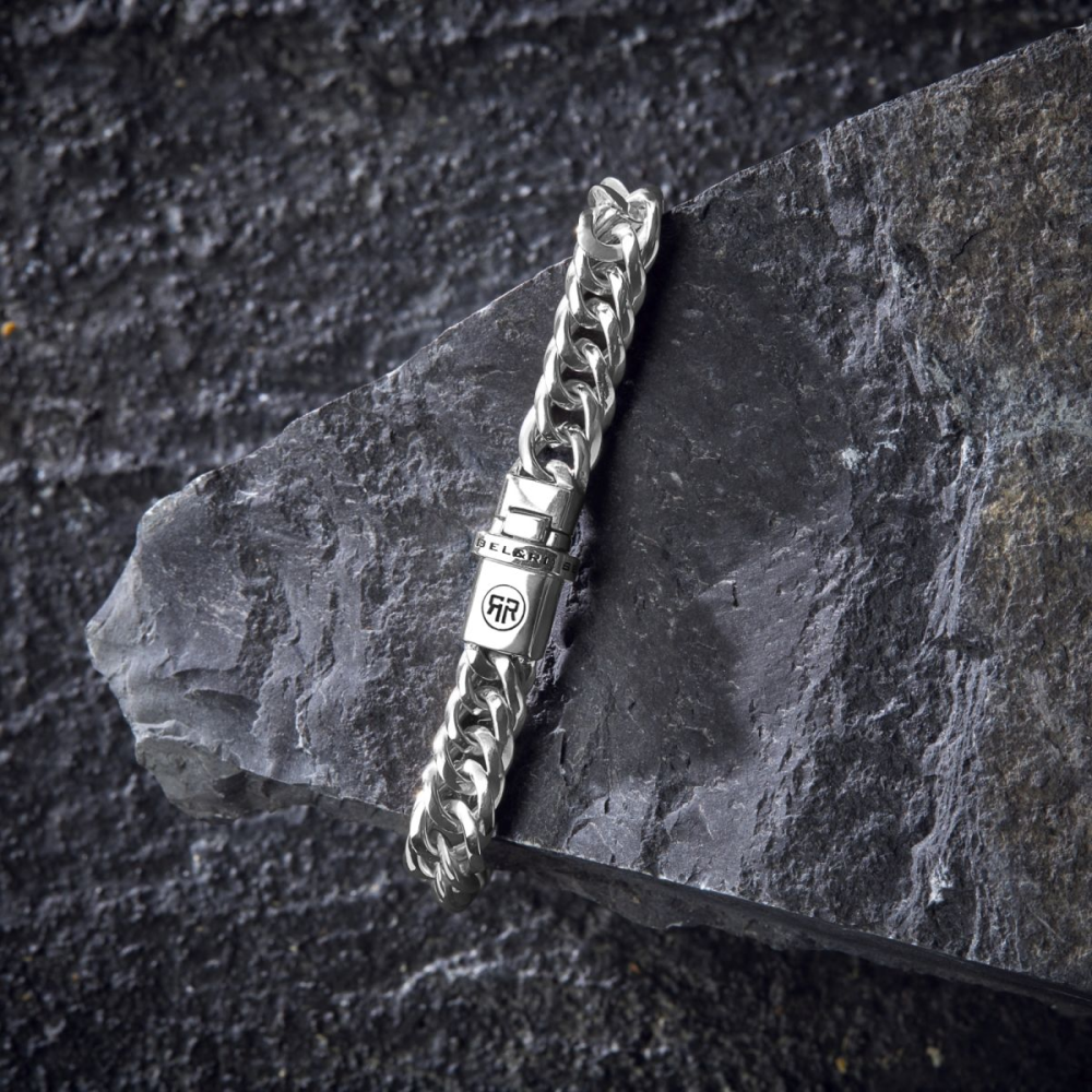Rebel & Rose Sterling Silver Line Armband RR-BR027-S – Zilver