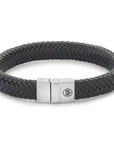 Rebel & and Rose - Armband - Fulletal Herringbone Blackatt - RR-M0019-S Heren - PansiteNederland.nl
