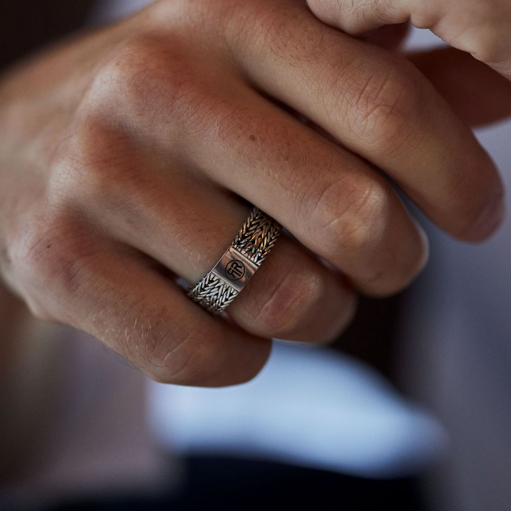 Rebel & Rose Sterling Silver Rings Ring RR-RG020-S – Zilver