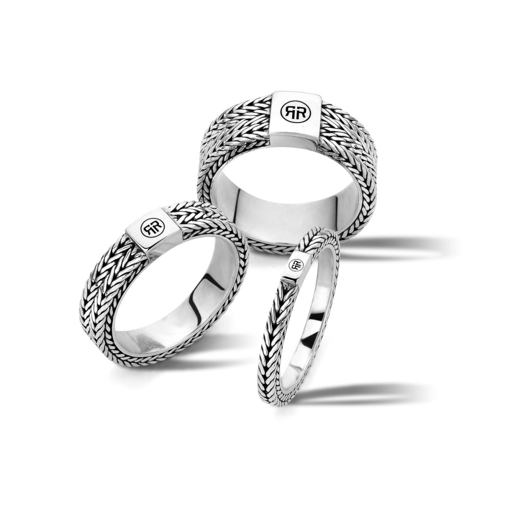 Rebel & Rose Sterling Silver Rings Ring RR-RG021-S – Zilver