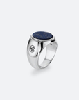 Rebel & Rose Ring Round Lapis Lowneck - RR-RG029-S - PansiteNederland.nl