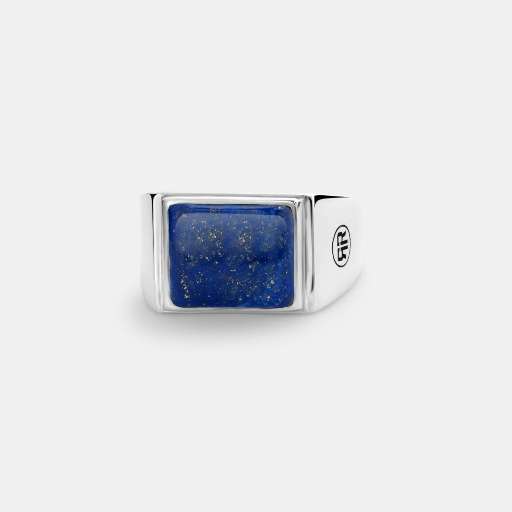 Rebel & Rose Sterling Silver Rings Ring RR-RG033-S – Blauw
