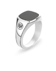 Rebel & Rose Ring Square Onyx - RR-RG038-S - PansiteNederland.nl