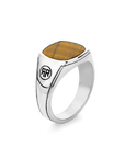 Rebel & Rose Ring Square Tiger - RR-RG051-S - PansiteNederland.nl