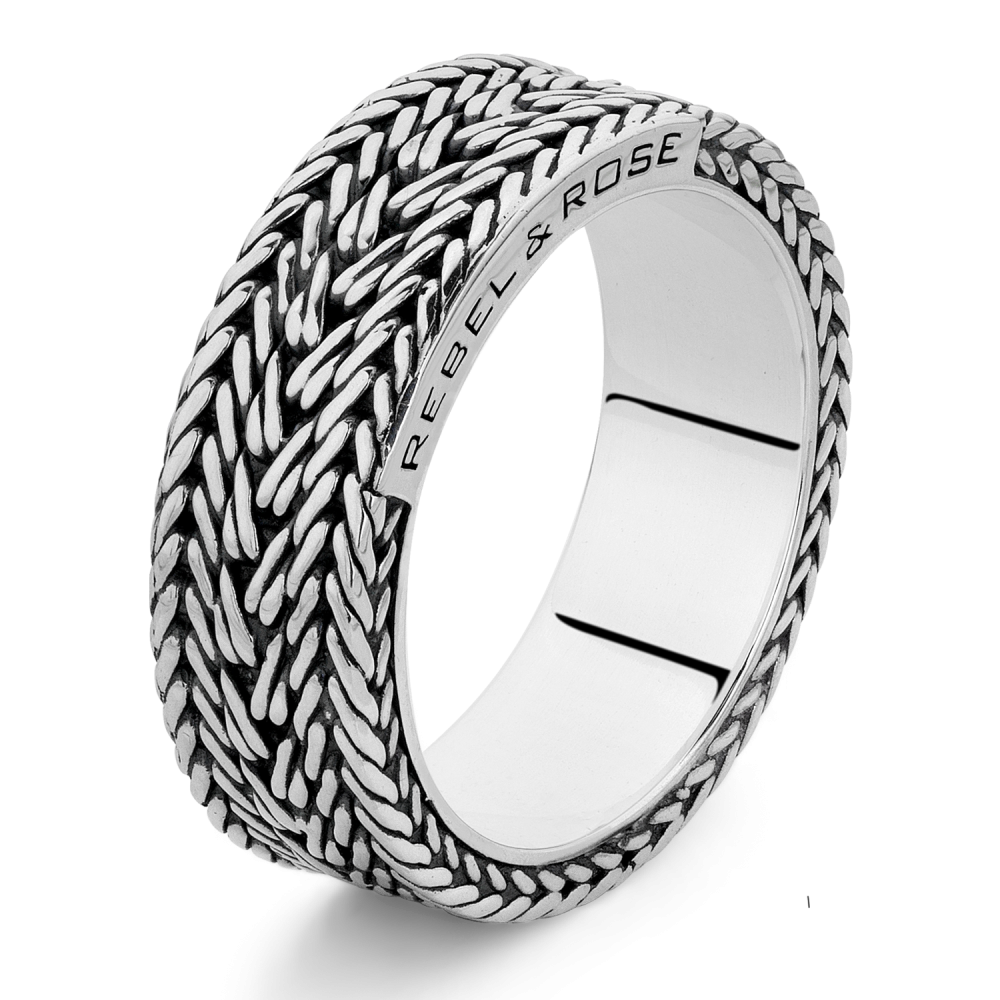 Rebel & Rose Ring RR-RG056-S - Geen Steen