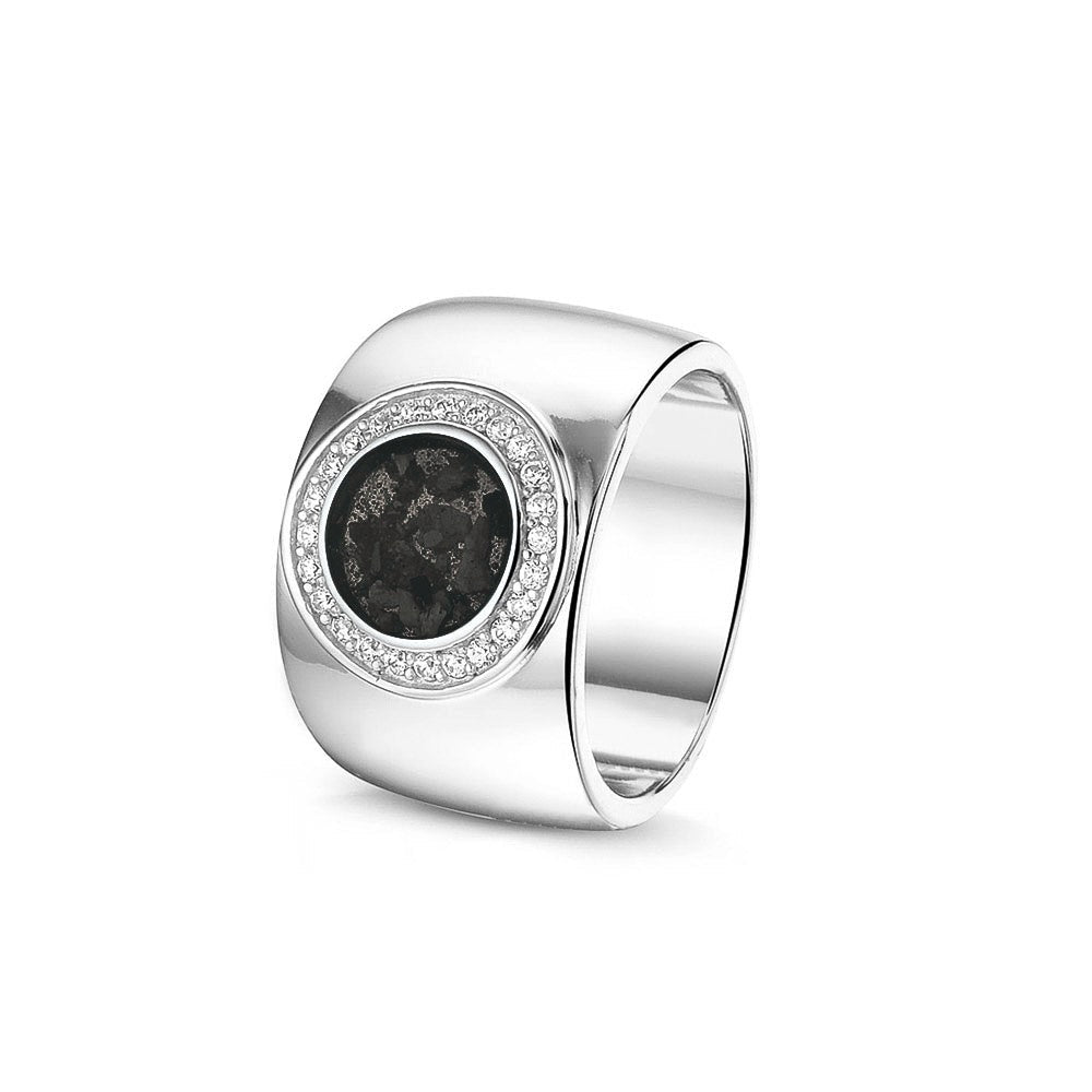 See You Royal ring met as en diamant of zirkonia in goud – RWS-007 – afbeelding 52