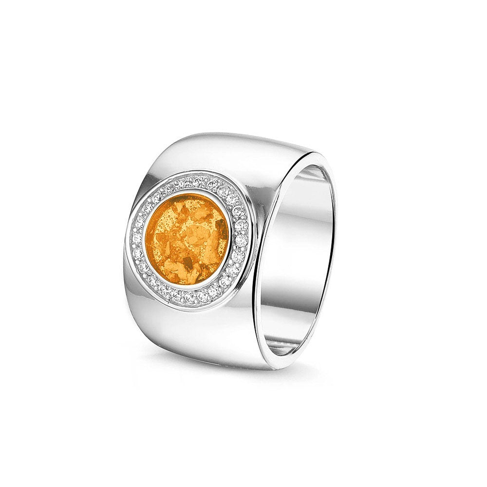 See You Royal ring met as en diamant of zirkonia in goud – RWS-007 – afbeelding 51