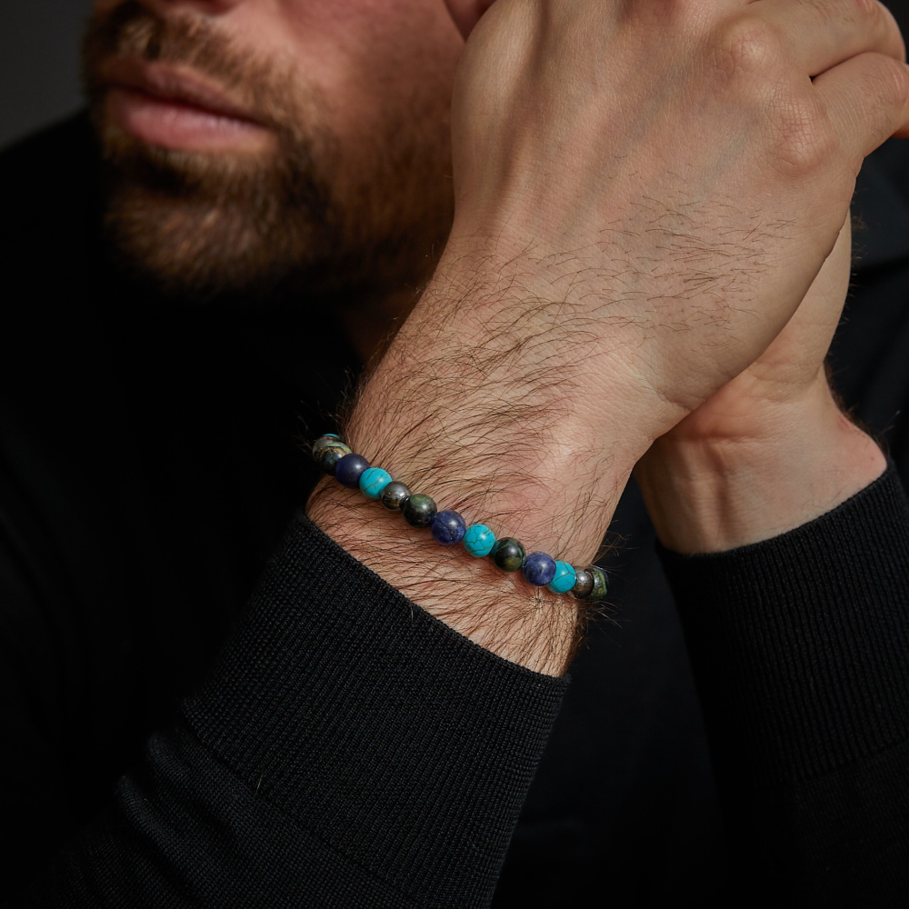 Rebel & Rose Stones Only 8mm Armband RR-80108-V – Multi-kleuren