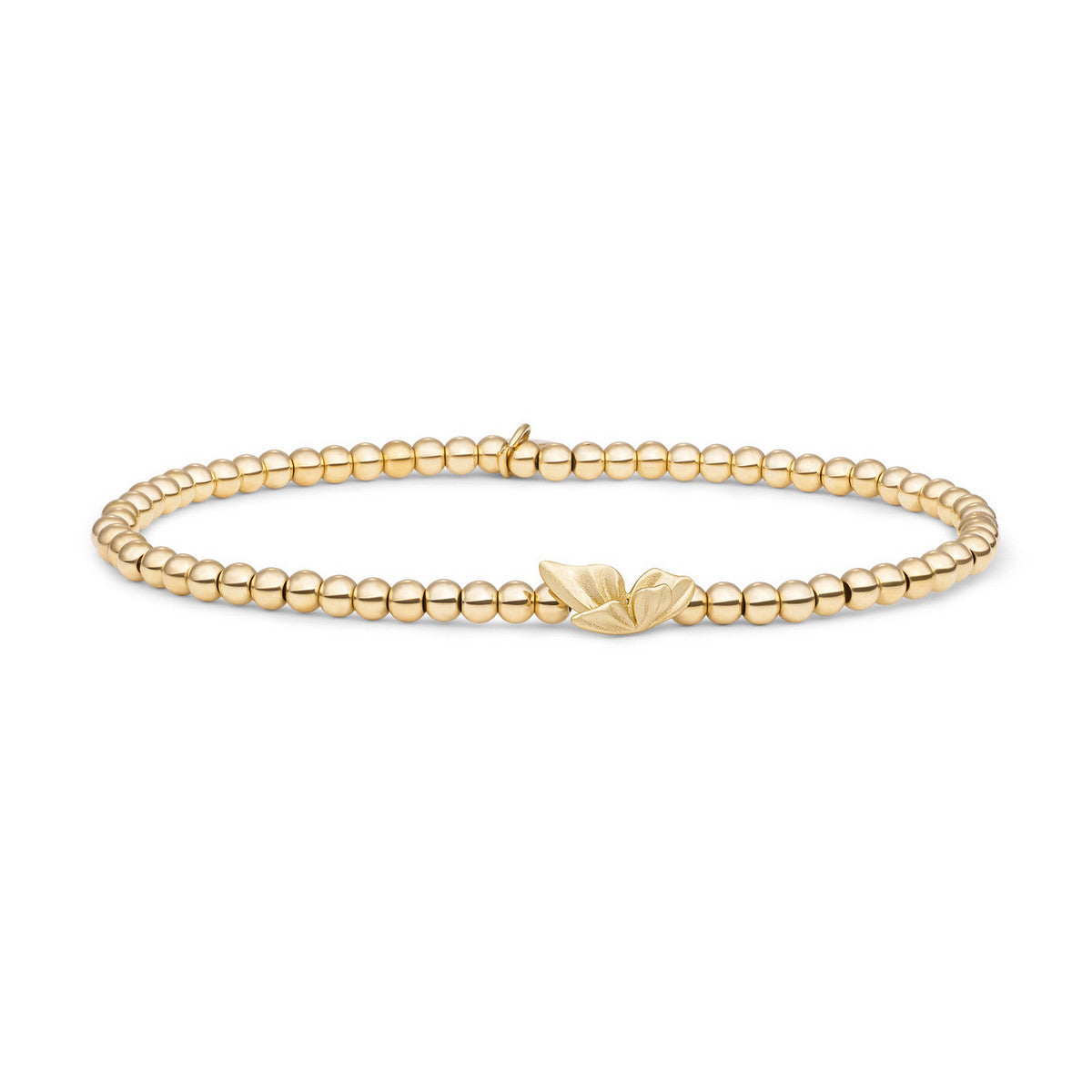 Sparkling Jewels Armband Butterfly SB-G-3MM-BF Goudkleurig