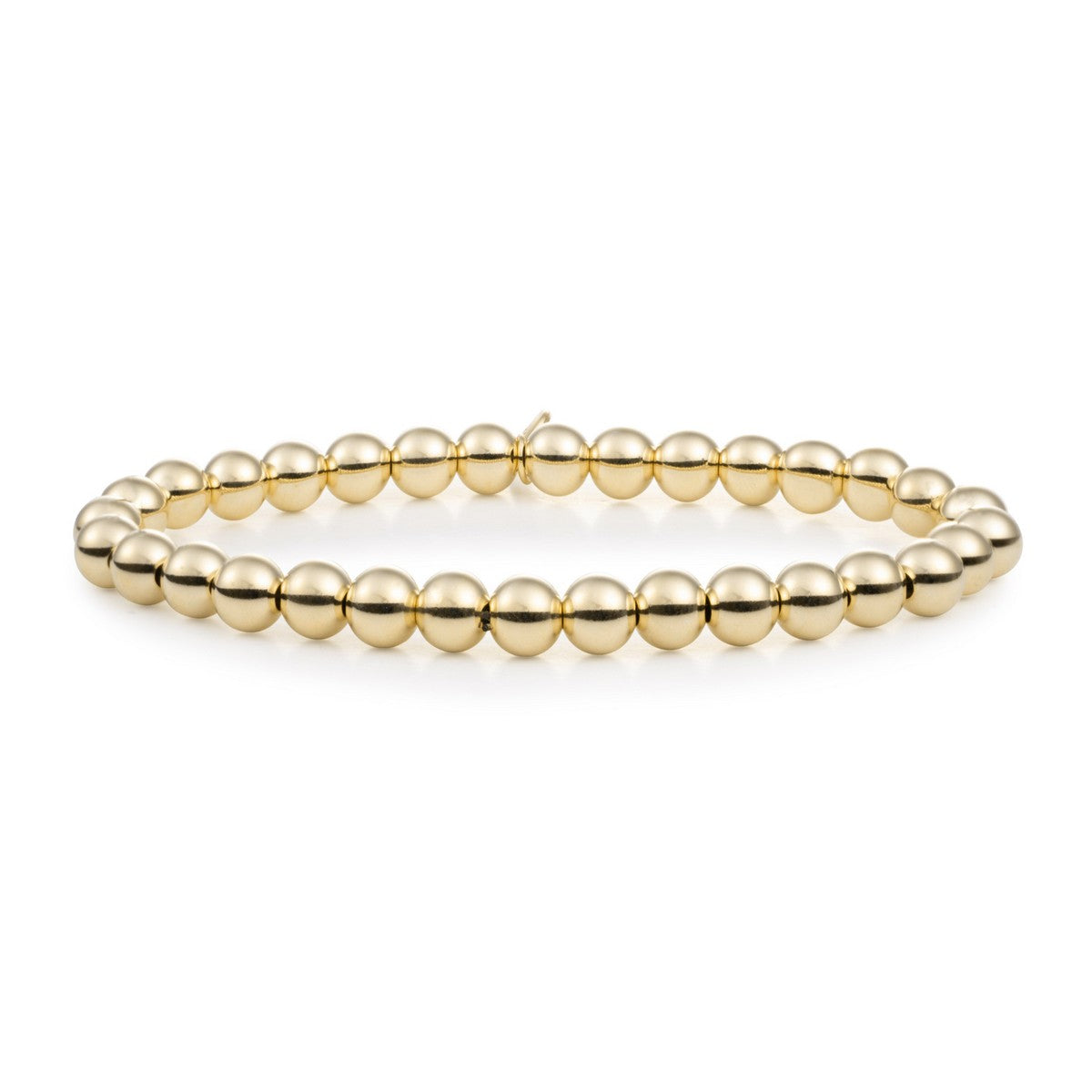 Sparkling Jewels armband Gold plated Saturn Large - 6mm SB-G-6MM-ADD, exclusief en kwalitatief hoogwaardig. Ontdek nu!