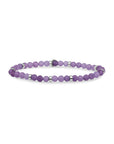 Sparkling Jewels armband Amethyst Roundel Interstellar - Silver SB-GEM05-MIX-RDL - PansiteNederland.nl