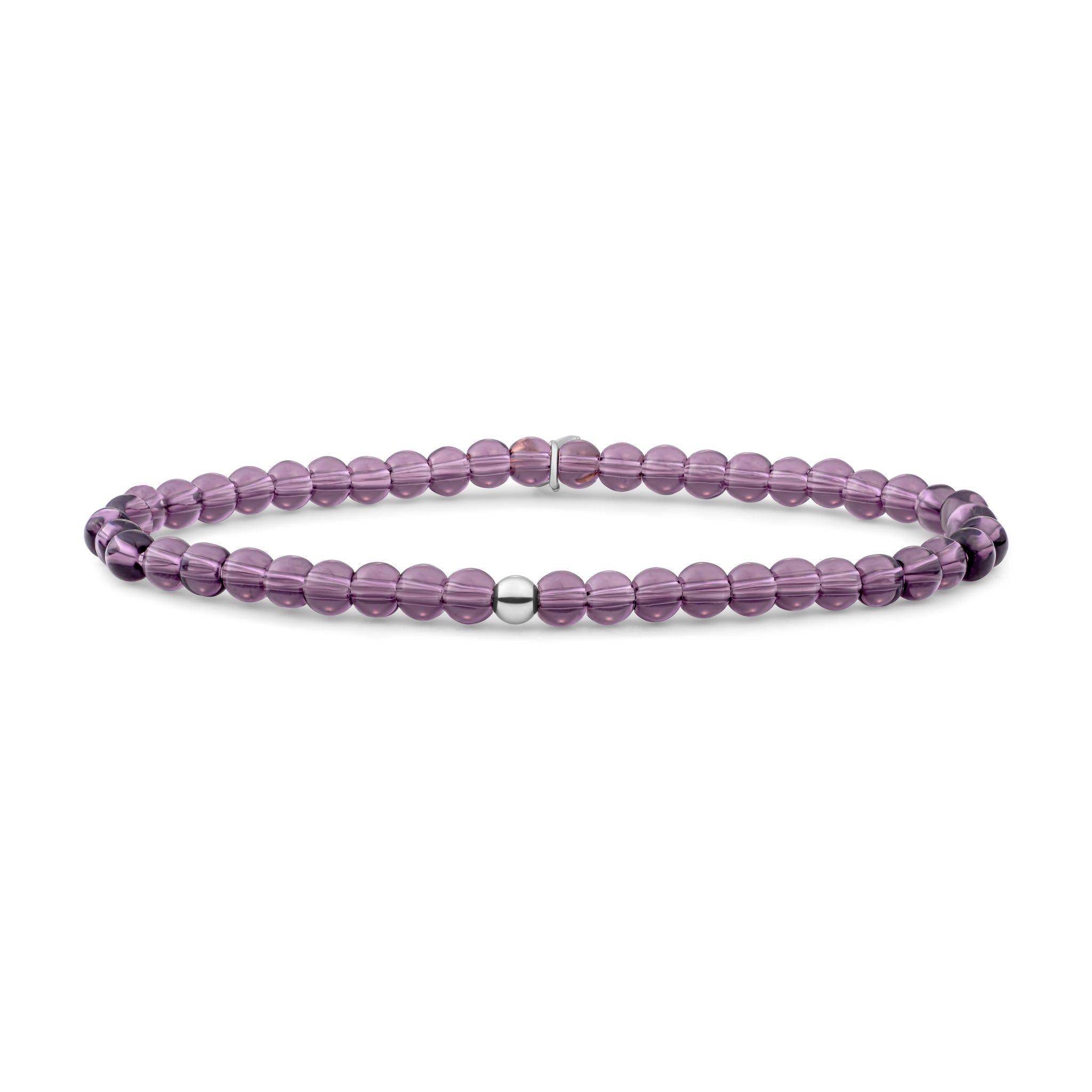 Sparkling Jewels Armband Kwarts SB-GEM59-ADD-4MM Goudkleurig