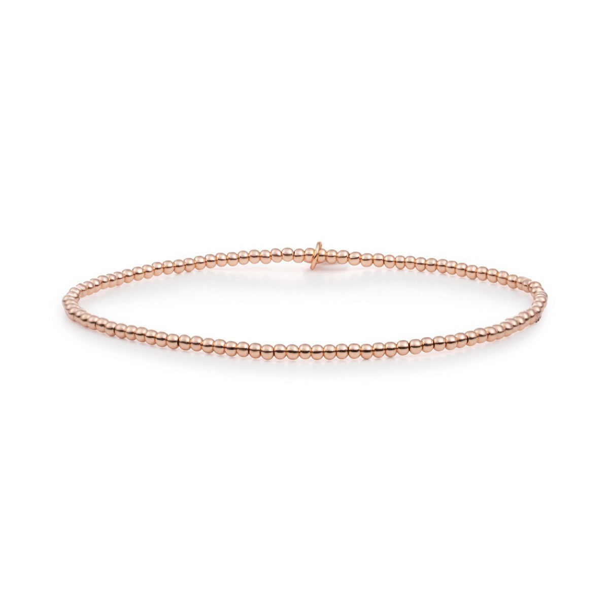 Sparkling Jewels Armband Rose gold Saturn small - 2mm SB-RG-2MM-ADD - PansiteNederland.nl