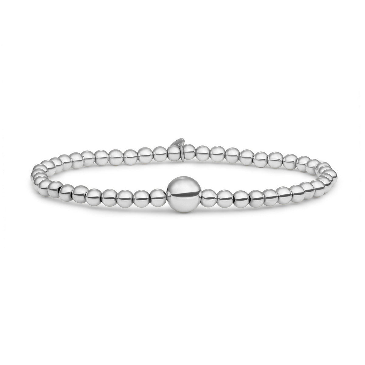 Sparkling Jewels Armband Core Silver - 8/4 mm SB-S-MIX-07 Zilverkleurig