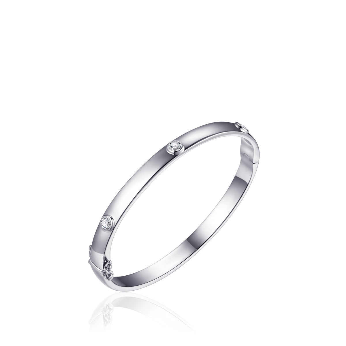 Gisser Armband Zilver Gerhodineerd 60 mm – SB13