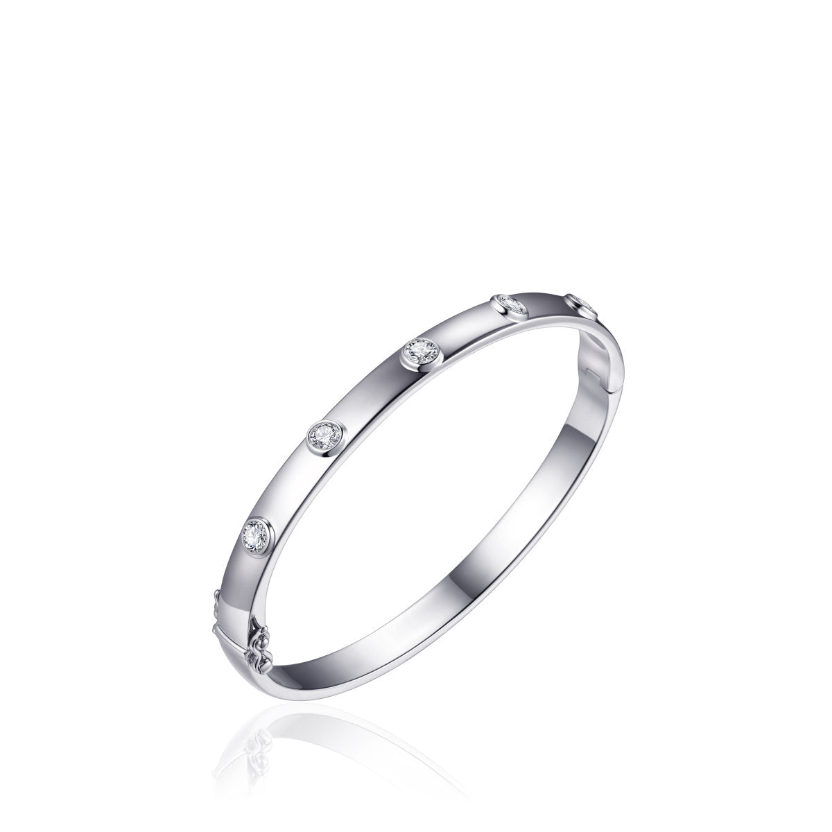 Gisser Armband Zilver Gerhodineerd 60 mm – SB14