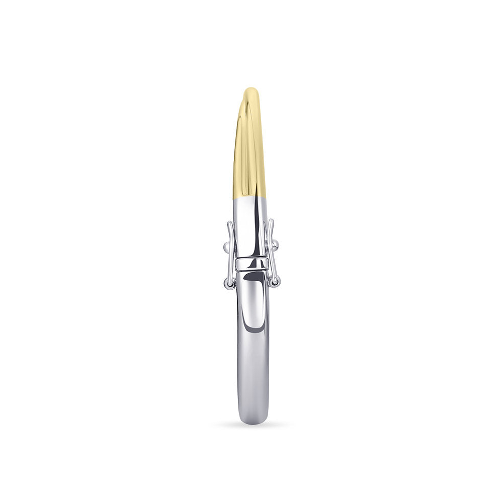 Gisser Bangle Zilver Geel Verguld 60 mm – SB25Y – foto 3