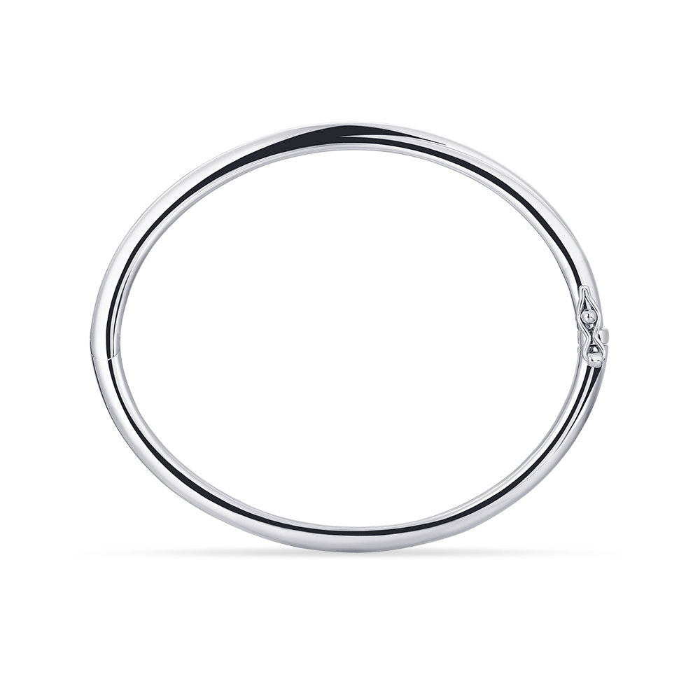 Gisser Bangle Zilver Gerhodineerd 60 mm – SB25 – foto 4