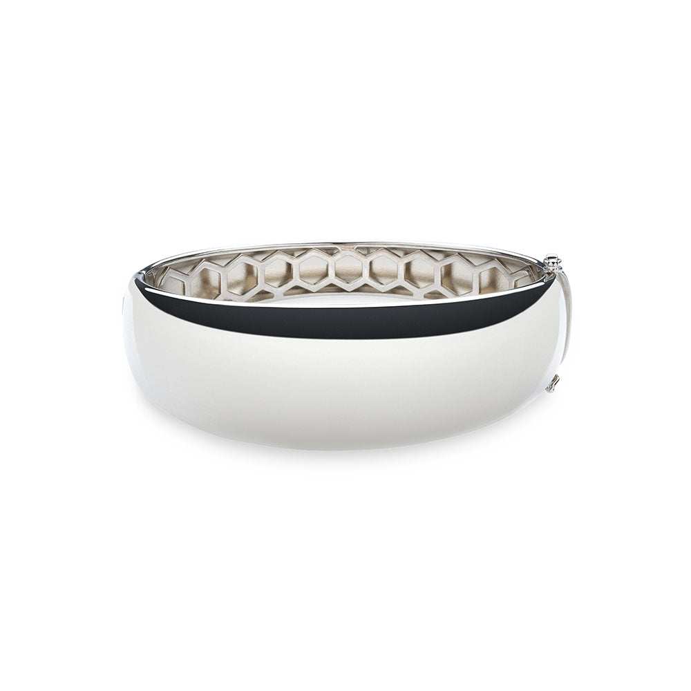 Gisser Bangle Zilver Gerhodineerd 60 mm – SB32