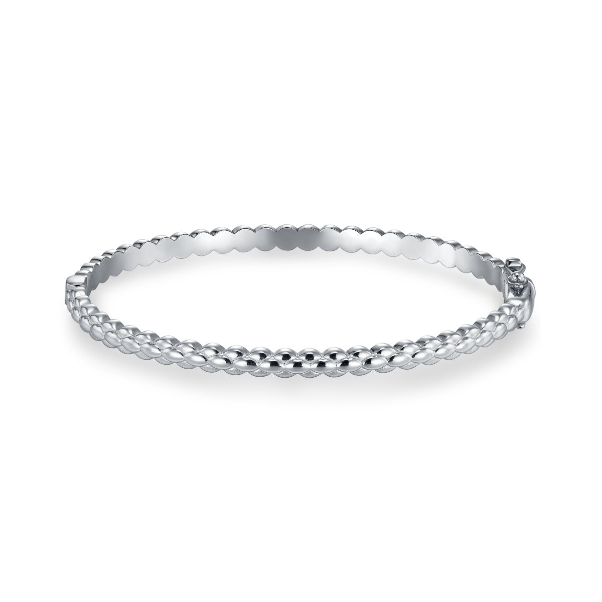 Gisser Bangle Zilver Gerhodineerd – SB34