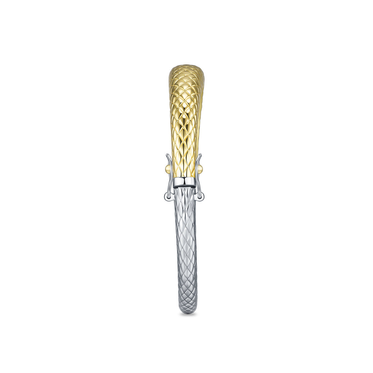Gisser Bangle Zilver Verguld Bicolor – SB38Y – foto 3