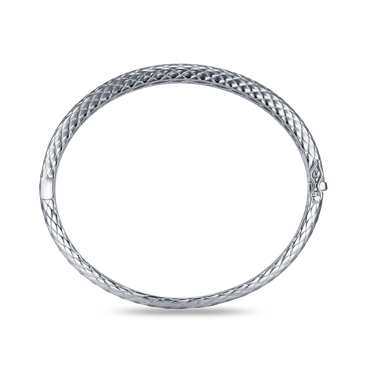 Gisser Bangle Zilver Gerhodineerd – SB38 – foto 4