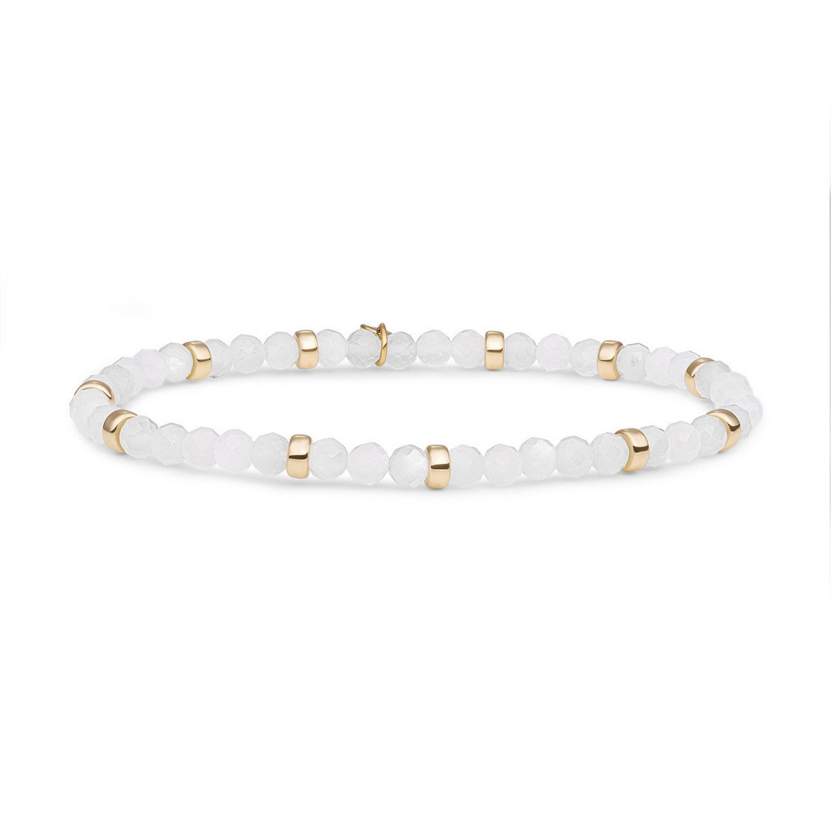 Sparkling Jewels Armband Maansteen SBG-GEM54-MIX-RDL Goudkleurig