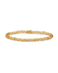 Sparkling Jewels armband Light Gold Citrine Quartz Roundel Interstellar - Gold SBG-GEM65-MIX-RDL - PansiteNederland.nl